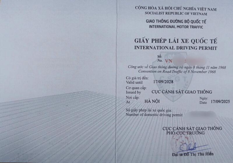 DICH VU DOI BANG LAI XE O TO QUOC TE IDP MOI NHAT