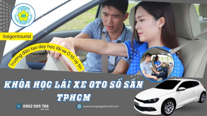 Học Bằng Lái Xe Ô Tô Hạng B Tại Quận Tân Phú - Trường Dạy Lái Xe Sài Gòn Tourist 12 Học lái xe ô tô Bằng B số sàn - B Cơ Khí tại TP.HCM uy tín