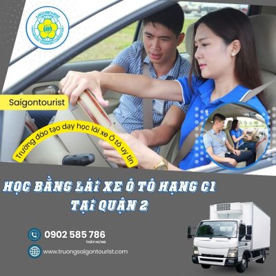 Học Bằng Lái Xe Ô Tô Hạng C1 Tại Quận 2. Học lái xe ô tô Hạng C1 tphcm. Học lái xe tải hạng C1 là bước đi phù hợp cho những ai có nhu cầu sử dụng xe tải nhẹ hoặc phát triển công việc liên quan đến vận chuyển. Khi hiểu rõ mục tiêu sử dụng, lộ trình học và sự khác biệt giữa các hạng bằng, người học sẽ chủ động hơn trong việc lựa chọn chương trình đào tạo phù hợp. Việc chuẩn bị kỹ thông tin ngay từ đầu chính là nền tảng để quá trình học lái xe diễn ra hiệu quả và bền vững. Học bằng lái xe ô tô tải hạng C1 là lựa chọn phù hợp cho những ai có nhu cầu điều khiển xe tải nhẹ phục vụ công việc hoặc định hướng nghề nghiệp lâu dài.