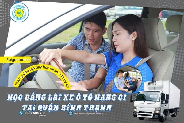 Học Bằng Lái Xe Ô Tô Hạng C1 Tại Quận Bình Thạnh. Học lái xe ô tô Hạng C1. Học lái xe tải hạng C1 là bước đi phù hợp cho những ai có nhu cầu sử dụng xe tải nhẹ hoặc phát triển công việc liên quan đến vận chuyển. Khi hiểu rõ mục tiêu sử dụng, lộ trình học và sự khác biệt giữa các hạng bằng, người học sẽ chủ động hơn trong việc lựa chọn chương trình đào tạo phù hợp. Việc chuẩn bị kỹ thông tin ngay từ đầu chính là nền tảng để quá trình học lái xe diễn ra hiệu quả và bền vững. Học bằng lái xe ô tô tải hạng C1 là lựa chọn phù hợp cho những ai có nhu cầu điều khiển xe tải nhẹ phục vụ công việc hoặc định hướng nghề nghiệp lâu dài.