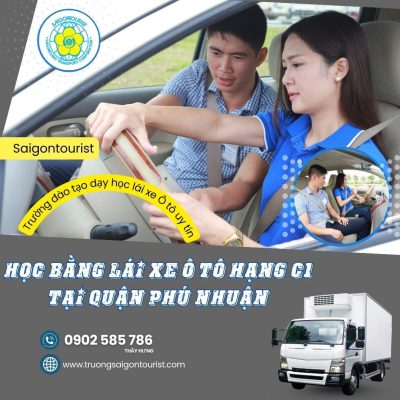 Học Bằng Lái Xe Ô Tô Hạng C1 Tại Quận Phú Nhuận. Học lái xe ô tô Hạng C1 tphcm. Học lái xe tải hạng C1 là bước đi phù hợp cho những ai có nhu cầu sử dụng xe tải nhẹ hoặc phát triển công việc liên quan đến vận chuyển. Khi hiểu rõ mục tiêu sử dụng, lộ trình học và sự khác biệt giữa các hạng bằng, người học sẽ chủ động hơn trong việc lựa chọn chương trình đào tạo phù hợp. Việc chuẩn bị kỹ thông tin ngay từ đầu chính là nền tảng để quá trình học lái xe diễn ra hiệu quả và bền vững. Học bằng lái xe ô tô tải hạng C1 là lựa chọn phù hợp cho những ai có nhu cầu điều khiển xe tải nhẹ phục vụ công việc hoặc định hướng nghề nghiệp lâu dài.