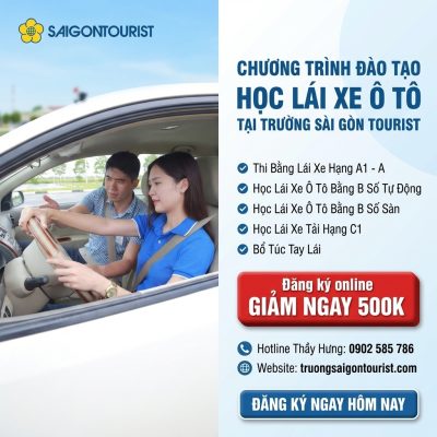 Thông tin các khoá học lái xe ô tô
